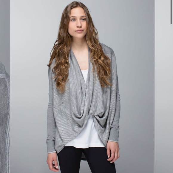 Lululemon Iconic Sweater Wrap Sz 6 - Picture 1 of 10